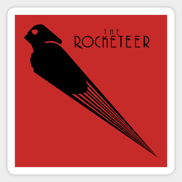 Rocketeer Magnet by TSP & OE Podcasts